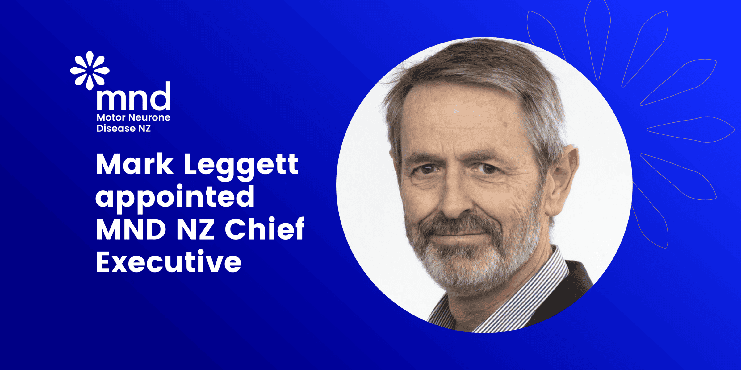Mark Leggett appointed MND NZ Chief Executive