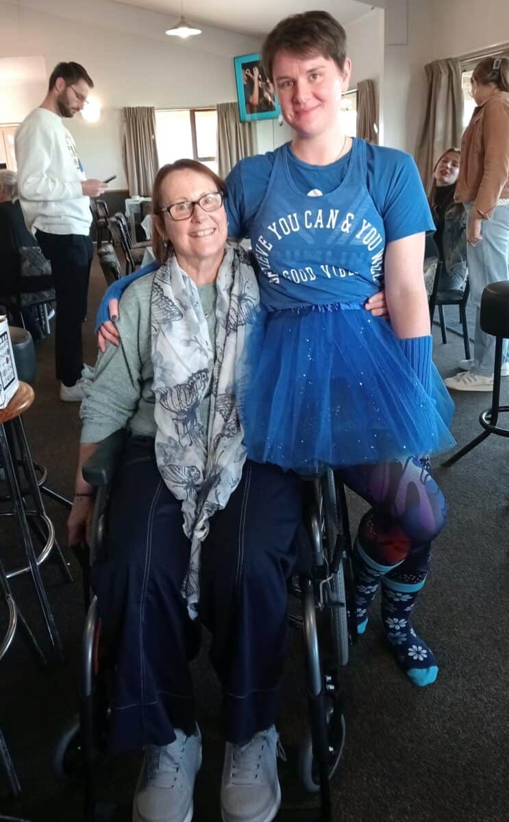 Michelle With Her Daughter Becca 