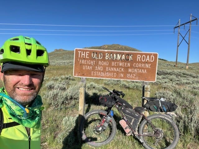 Al And Bike On Tour Divide