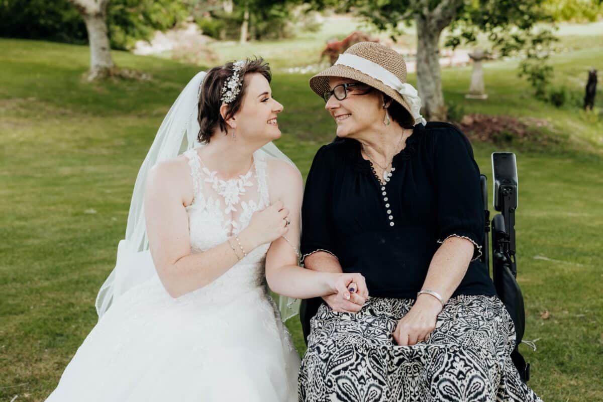 Becca And Michelle Wedding Photo