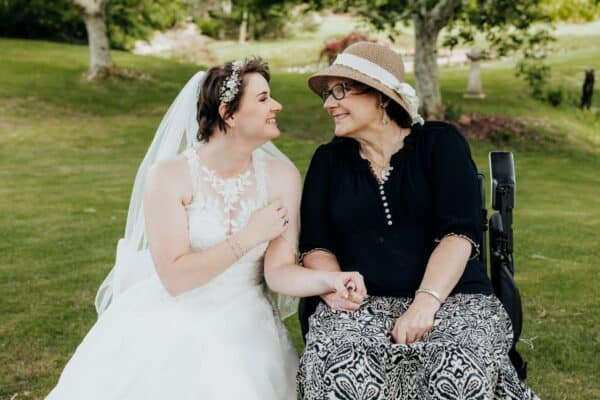Becca And Michelle Wedding Photo