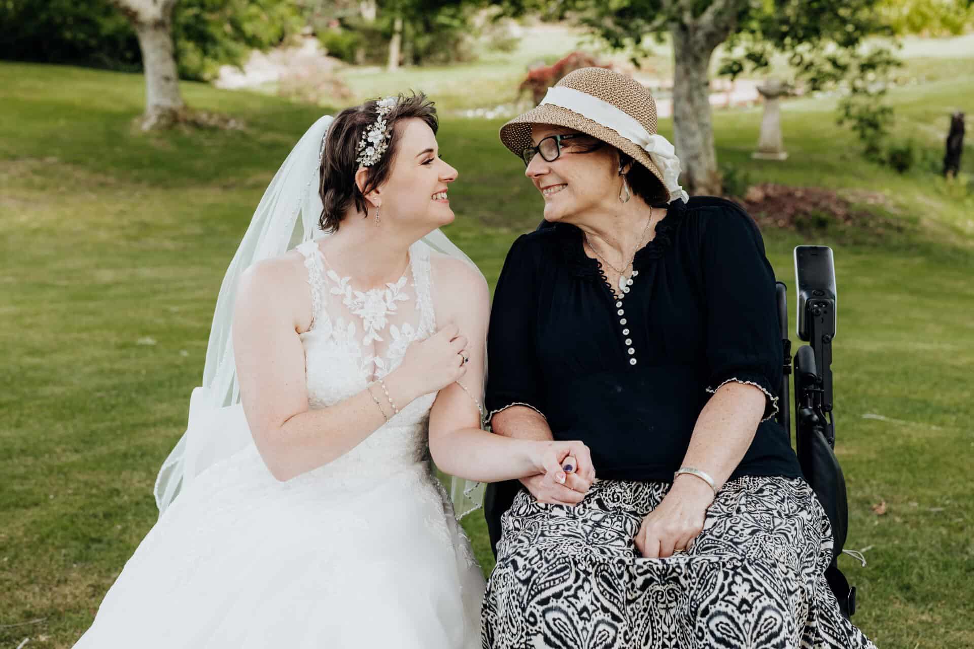 Becca And Michelle Wedding Photo