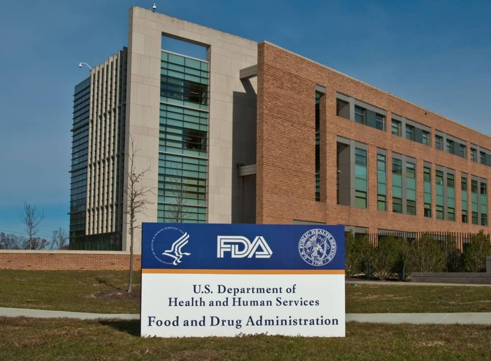 The US Food and Drug Administration building