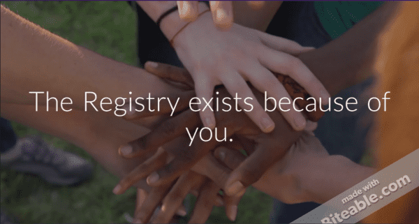 Frame from the New Zealand MND Registry launch video