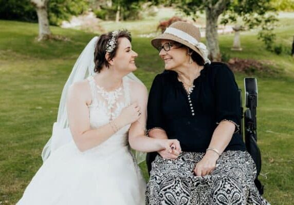 Becca And Michelle Wedding Photo