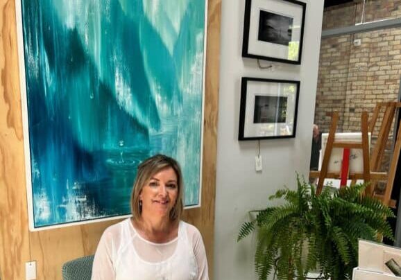 Helen Casey Macduff At Art Exhibition 4