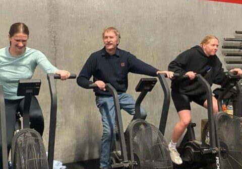 Jackie (R) With Her Dad Craig And Sister Hannah