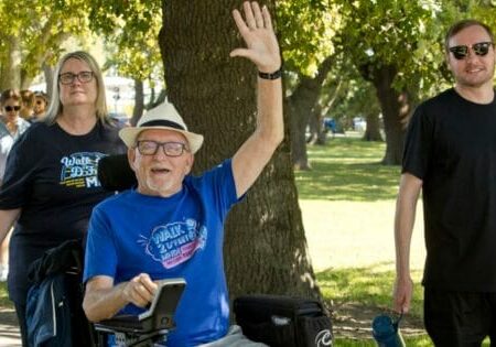 At 70, Christchurch local Wayne Richards was diagnosed with motor neurone disease (MND)